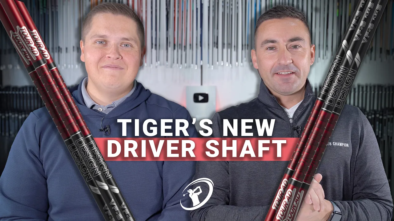 Tiger Woods’ New Driver Shaft // Does Ian Prefer the Stiff Flex