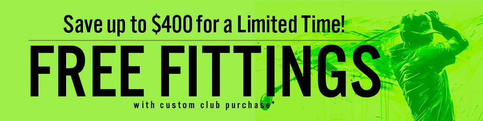 $100 off fitting with club purchase