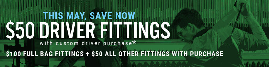 $100 off fitting with club purchase