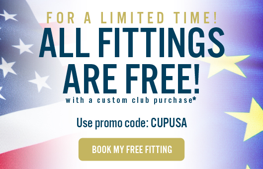 Book Now — $100 off fitting with club purchase*