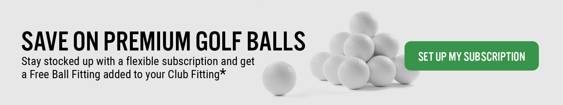 SAVE ON PREMIUM GOLF BALLS