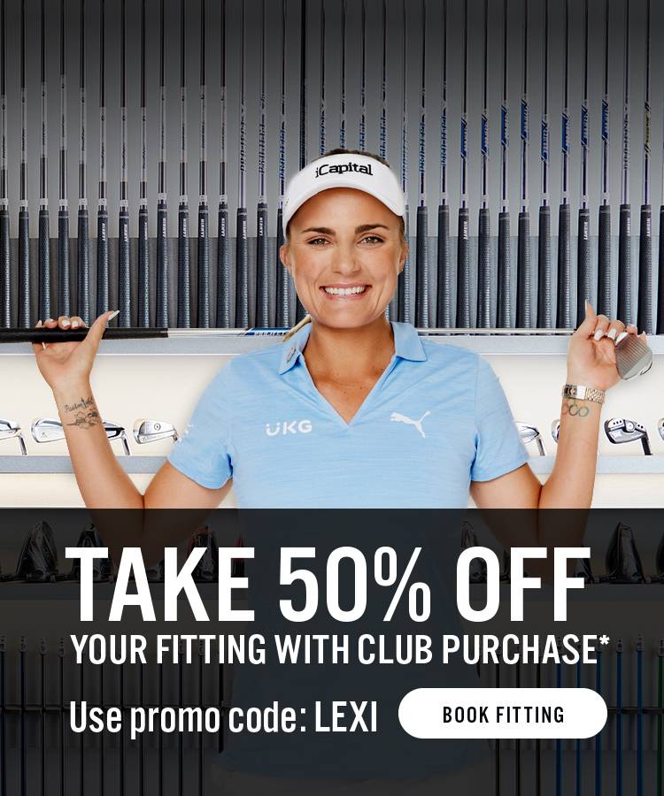 TAKE 50% OFF YOUR FITTING WITH CLUB PURCHASE*