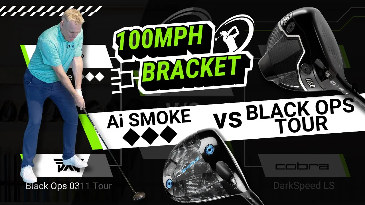 100MPH DRIVER BRACKET! // Callaway AI Smoke Triple Diamond vs PXG Black Ops 0311 Tour