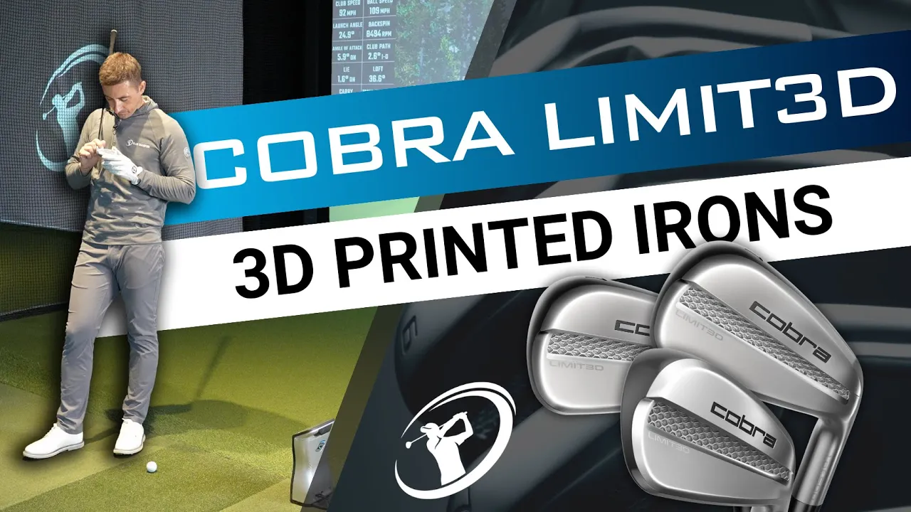 3D Printed Irons!!! // Reviewing Cobra Limit3D Irons, the World’s First 3D-Printed Steel Irons