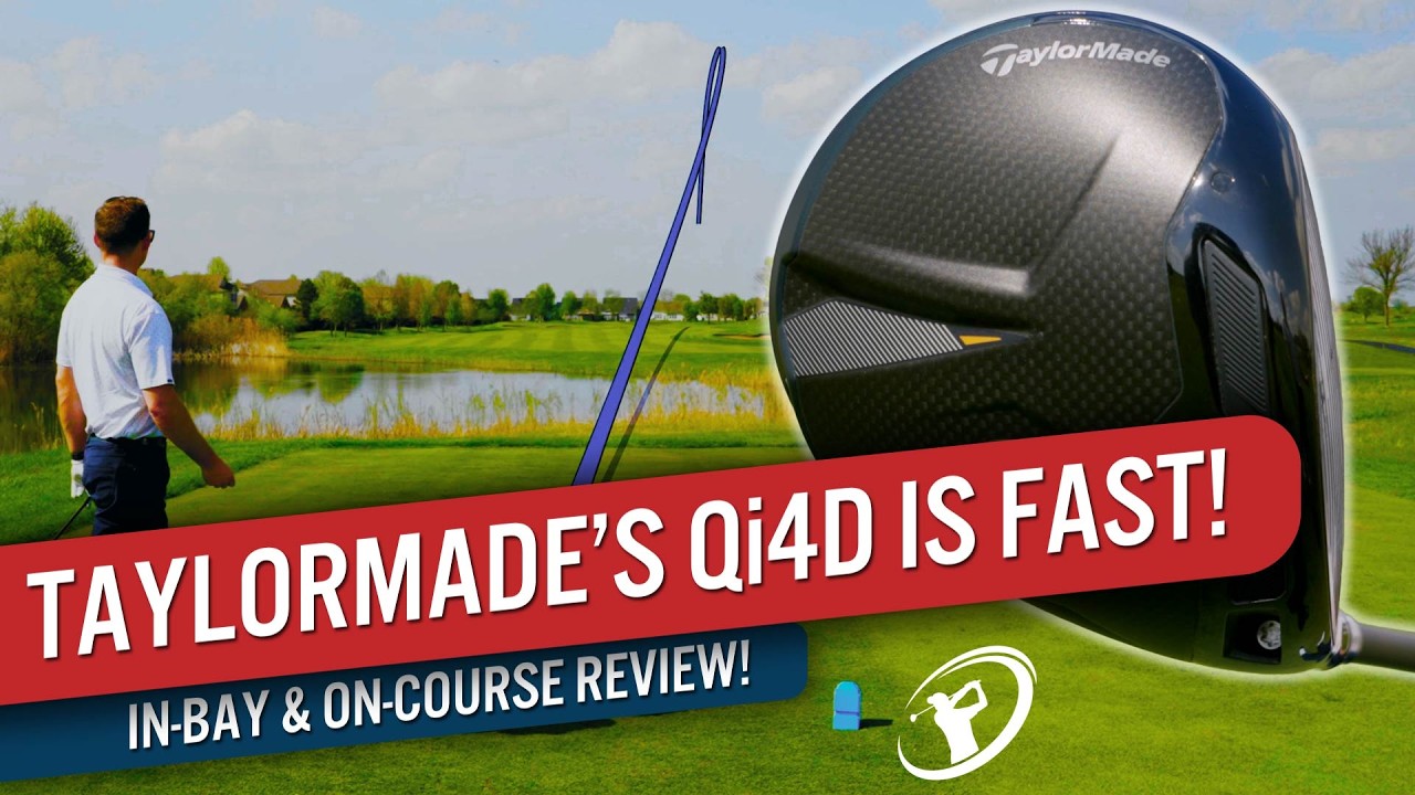 Forgiving, Fast, and Stable: TaylorMade's NEW Qi4D is SOLID // On-Course & In-Bay Review