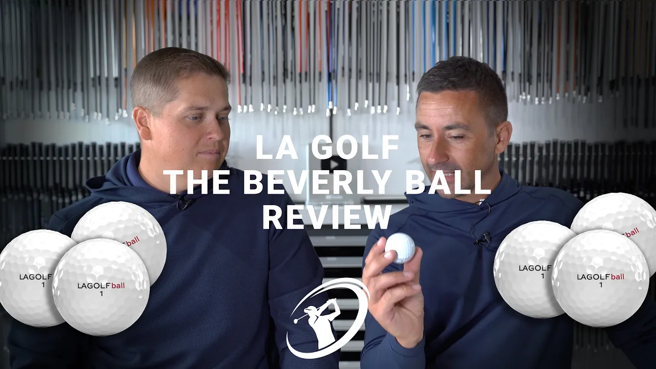 $69 LA Golf’s Beverly Golf Ball vs. Titleist ProV1X // Golf Ball Test
