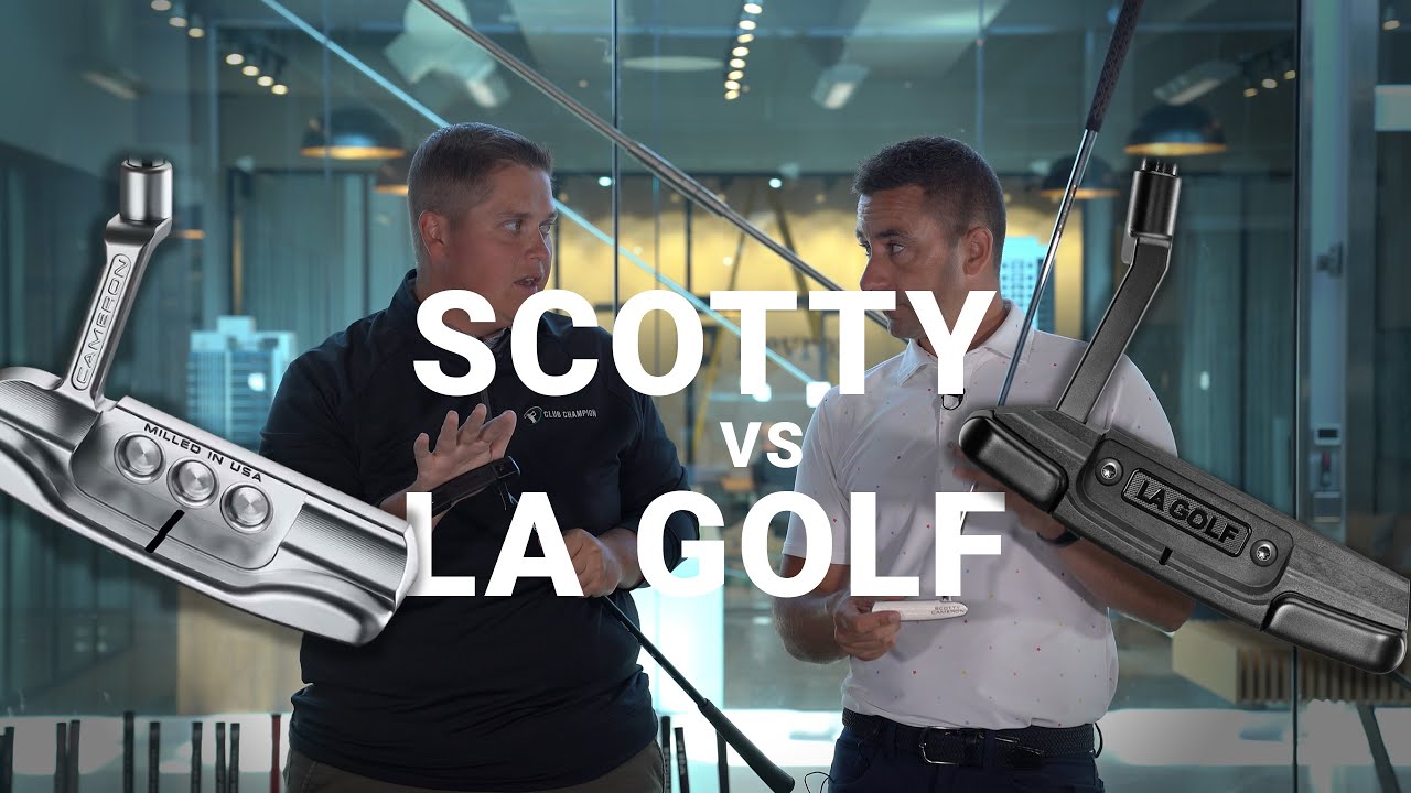 LA Golf's Bel-Air VS. Scotty Cameron Plus // In-Depth look into carbon putters